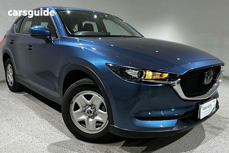 Blue 2020 Mazda CX-5 SUV MAXX F