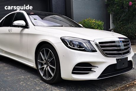 White 2018 Mercedes-Benz S-Class Sedan S450