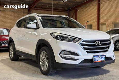 White 2016 Hyundai Tucson Wagon Active (Fwd)