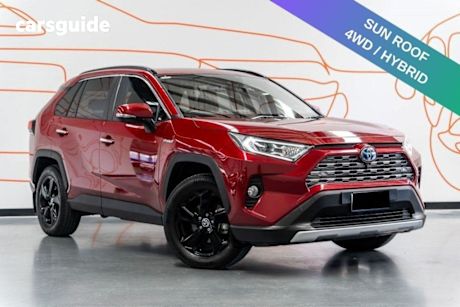 Red 2021 Toyota RAV4 SUV CRUISER 4X4