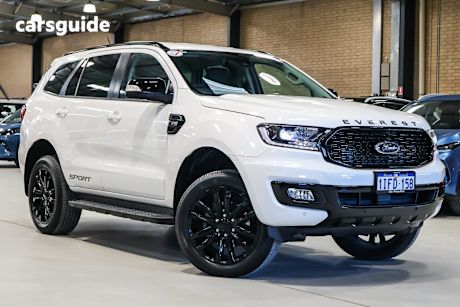 White 2021 Ford Everest SUV SPORT 4X4
