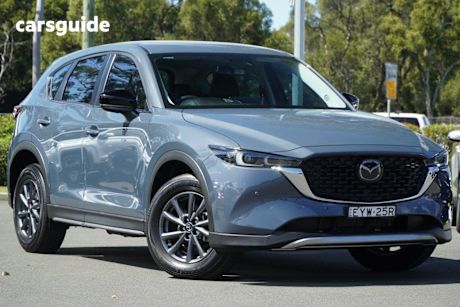 Grey 2022 Mazda CX-5 SUV G25 TOURING ACTIVE 4X4
