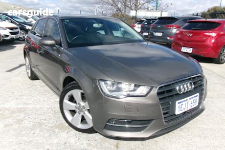 Grey 2013 Audi A3 Hatchback Sportback 2.0 Tdi Ambition