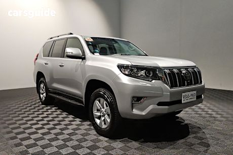 Silver 2019 Toyota Landcruiser Prado Wagon Gxl (4X4)
