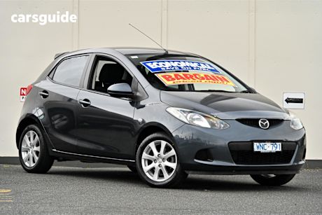 Grey 2008 Mazda Mazda2 Hatch MAXX F