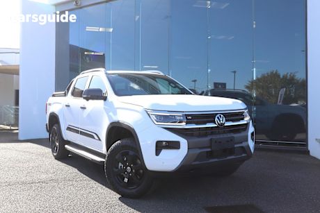 White 2024 Volkswagen Amarok Dual Cab Utility Panamericana Tdi600 4Motion