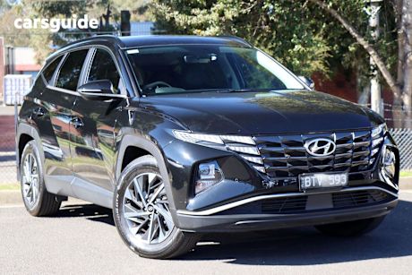 Black 2021 Hyundai Tucson SUV ELITE 4X4