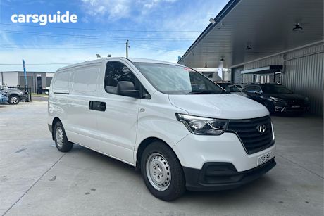 White 2019 Hyundai Iload Van 3S Twin Swing