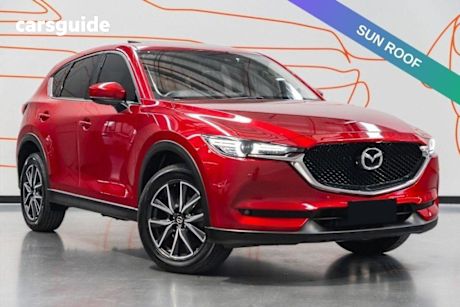 Red 2017 Mazda CX-5 SUV GT 4X4