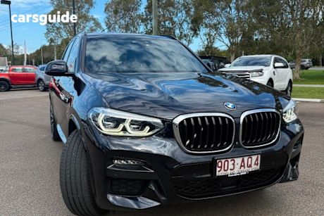 Black 2020 BMW X3 Wagon Xdrive30I M Sport