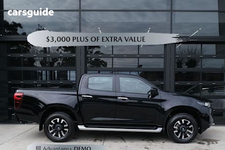 Black 2025 Mazda BT-50 Ute Tray GT 4X4