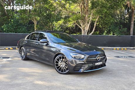 Grey 2020 Mercedes-Benz E300 Sedan