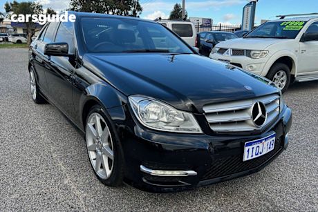 Black 2014 Mercedes-Benz 200 Sedan