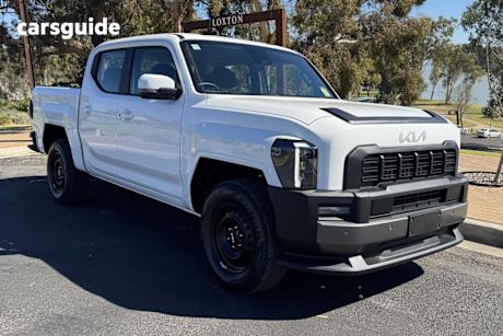 White 2025 Kia Tasman Double Cab Pick Up S (4X4) (Std) Body Fender