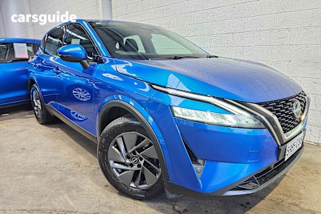 Blue 2022 Nissan Qashqai SUV ST J12 MY23