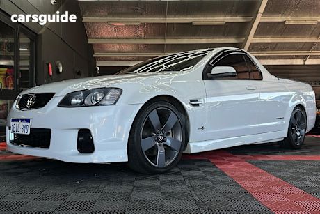 White 2012 Holden UTE Ute Tray SS THUNDER R