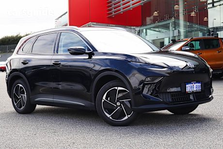 Black 2025 MG MGS5 EV SUV ESSENCE 62 R