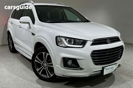 White 2018 Holden Captiva SUV LTZ 4X4