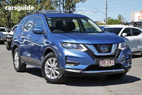 Blue 2018 Nissan X-Trail SUV ST F