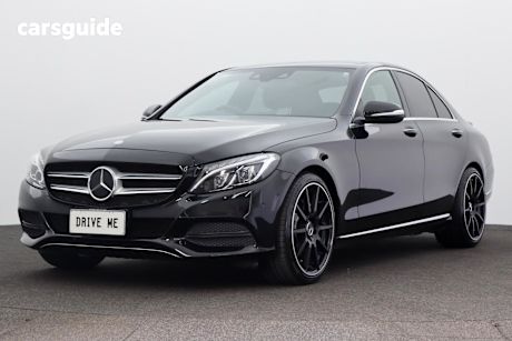 Black 2015 Mercedes-Benz C250 Sedan