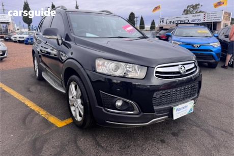 Black 2014 Holden Captiva SUV 7 LTZ 4X4