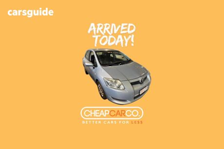 Blue 2007 Toyota Corolla Hatchback Ascent Seca