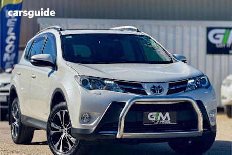 White 2014 Toyota RAV4 Wagon Cruiser (4X4)