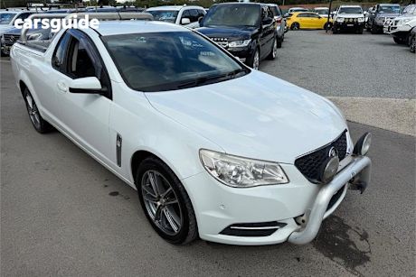 White 2013 Holden UTE Ute Tray R