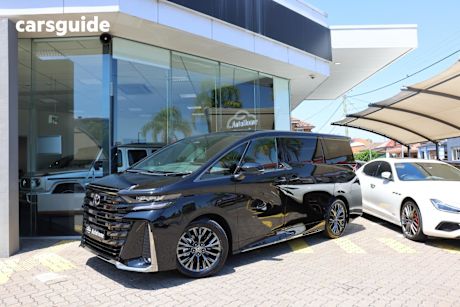 Black 2024 Toyota Vellfire OtherCar
