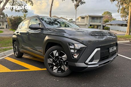 Grey 2025 Hyundai Kona SUV