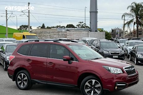 Red 2017 Subaru Forester SUV 2.5I-L 4WD