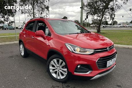 Red 2017 Holden Trax SUV LT F