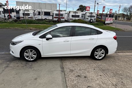 White 2018 Holden Astra Sedan LS+ F