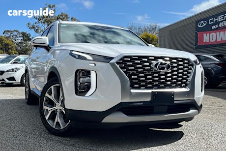 White 2021 Hyundai Palisade SUV 4X4