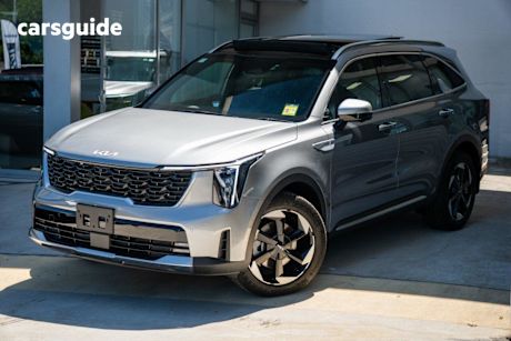 Grey 2025 Kia Sorento Wagon Gt-Line Hev Awd