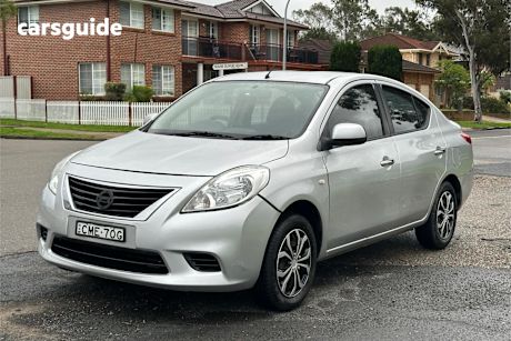 Silver 2012 Nissan Almera Sedan St