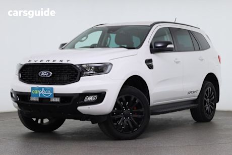 White 2020 Ford Everest Wagon Sport (4Wd 7 Seat)