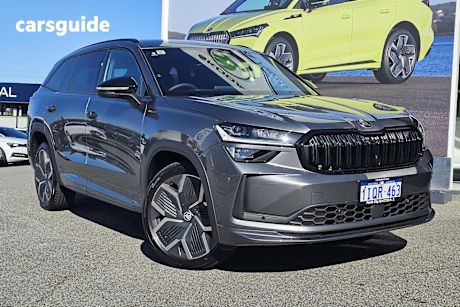 Grey 2025 Skoda Kodiaq SUV 140TSI SPORTLINE 4X4