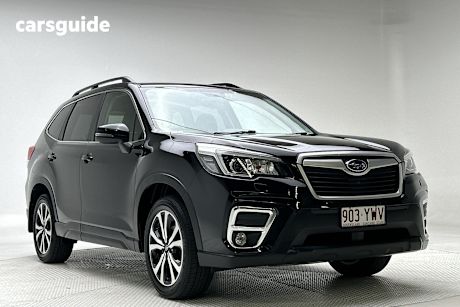 Black 2019 Subaru Forester SUV 2.5I PREMIUM 4WD