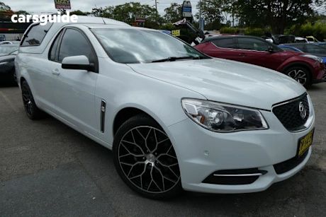 White 2017 Holden UTE Utility