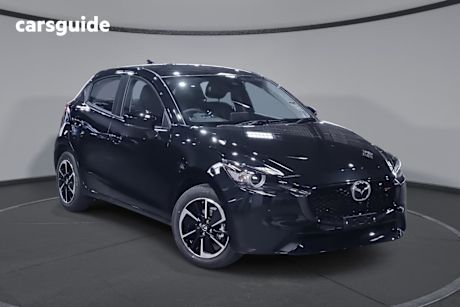 Black 2025 Mazda Mazda2 Hatch G15 GT F