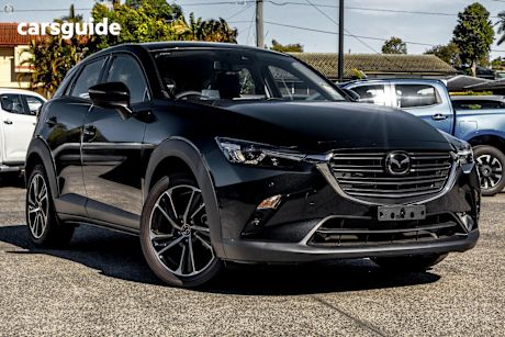 Black 2025 Mazda CX-3 SUV G20 EVOLVE F