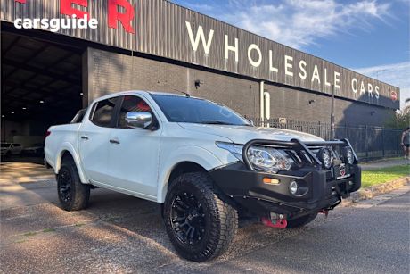 White 2017 Mitsubishi Triton Ute Tray GLS 4X4