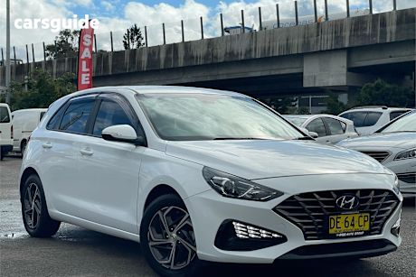 White 2022 Hyundai I30 Hatch F