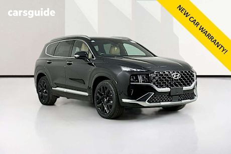 Black 2023 Hyundai Santa FE Wagon Highlander Crdi (Awd)
