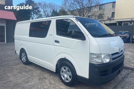 White 2009 Toyota HiAce Commercial R