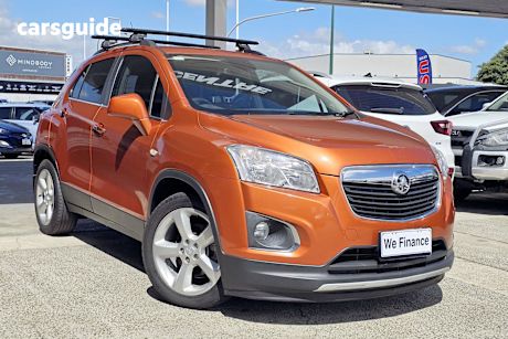 Orange 2015 Holden Trax SUV LTZ F