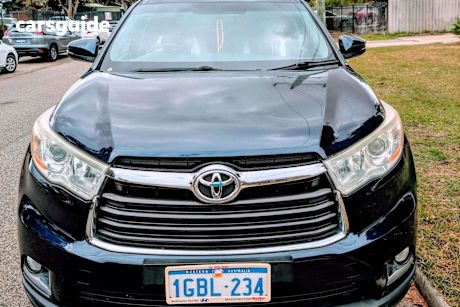 Blue 2016 Toyota Kluger SUV GX F