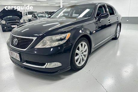 Black 2007 Lexus LS Sedan AWD