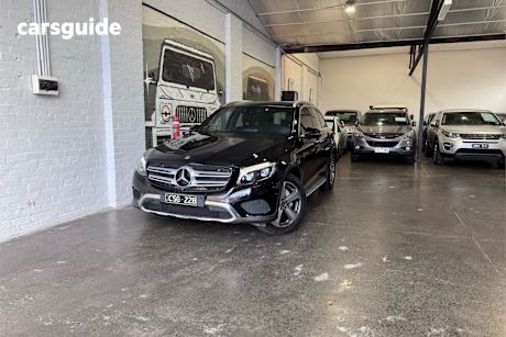 Black 2017 Mercedes-Benz GLC220 Wagon D